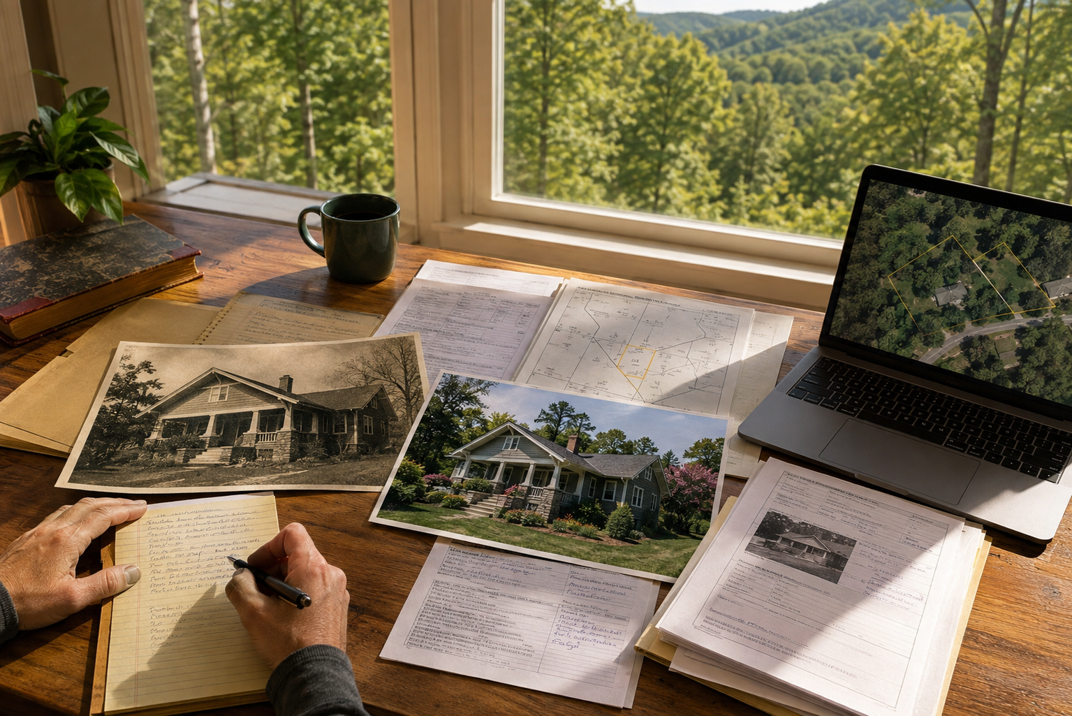 Researching a Hendersonville NC home history