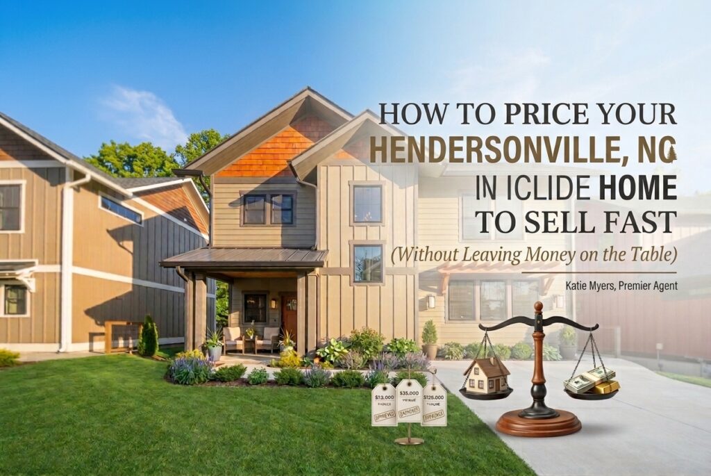 Strategic pricing approach for selling a Hendersonville, NC home quickly